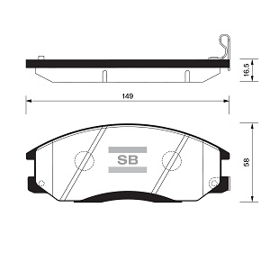 ������� ��������� HYUNDAI H-1/SANTA FE/TRAJET/SSANGYONG REXTON 01- 