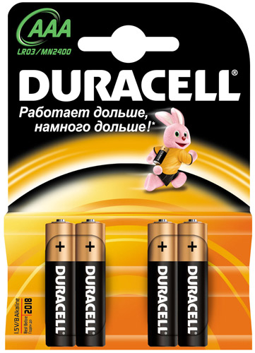 ��������� DURACELL AAA LR03 1.5V