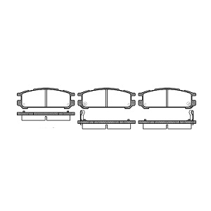 ������� ��������� SUBARU Impreza (GFC,GC,GF) 92-/Legacy (B_) 89-/SVX (CX) 92- ����.