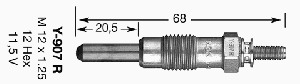 ����� FORD 1.6/1.8 D 84~ 11V Y-907R