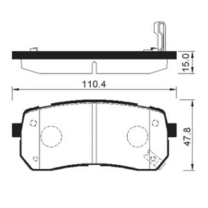 ������� ��������� HYUNDAI H1 07-09/KIA Carnival 2.7i V6/2.9 CRDi 06> ����.