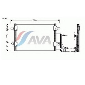 �������� AUDI A4/VW PASSAT (565x420x20)