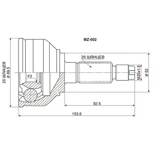 ���� MAZDA 626/Capella GCEP/FRD Telstar FE/RF 82-