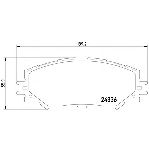 ������� ��������� TOYOTA AURIS 1.4-1.6 07-/COROLLA 1.4 07-/RAV 4 06- 