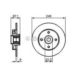���� ��������� ����. CITROEN C4 1.4-2.0 04-,PEUGEOT 307 1.4-2.0 00- 