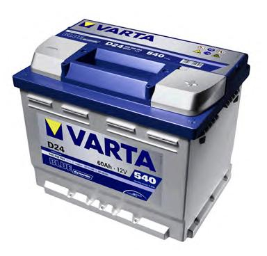 p VARTA BLUE Dynamic 60 540A 242x175x190 .1(+ -)