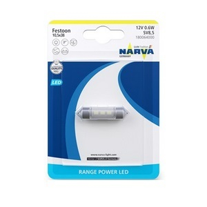  12V-LED T10,5x38 0,6W (SV8,5) 6000K