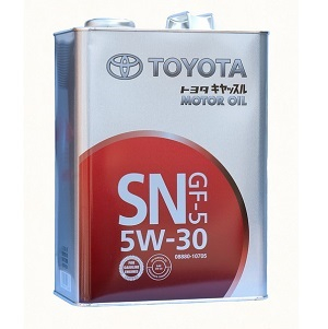   TOYOTA SN/GF-5 5W30 (4.)