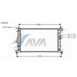  OPEL VECTRA B 1,6-2,2 (608x359x26)