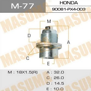  M18x1,5 HONDA  