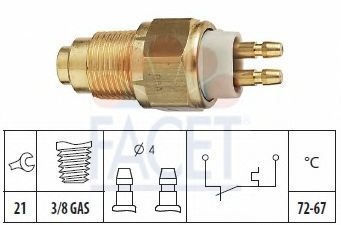  . MAZDA 323/626 3/8 72-67