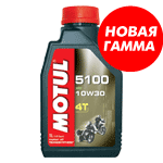  MOTUL 5100 4T SAE 10W-30 1.