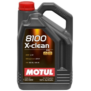 Motul 8100 X-Clean PLUS SAE 5W-30 5.