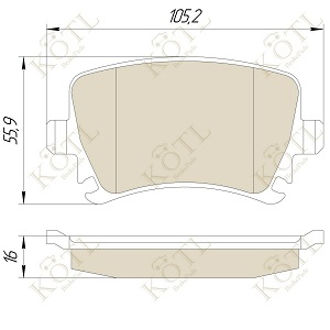   AUDI Q3 I 11-, VW Passat VI, VII 05-, Passat CC I, CC II 08-, Tiguan 07-