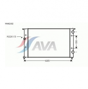  VW Passat 1.9D/TD 91-93 626x366x28