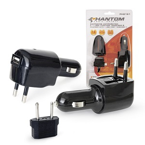 - p PHANTOM 12V/24V/220B 1-USB