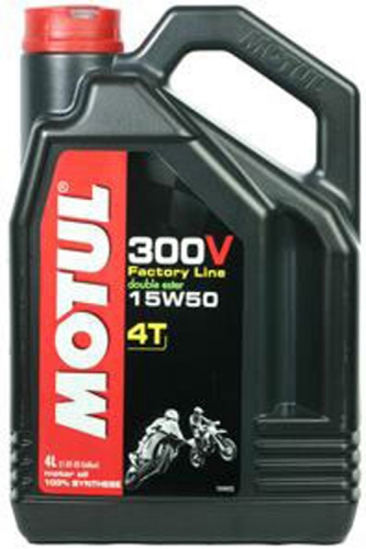  MOTUL Factory Line 300 V 4T SAE 15W-50 4.