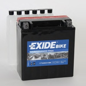 p EXIDE AGM 12B 18 230A 150x87x161 .1(+ -)