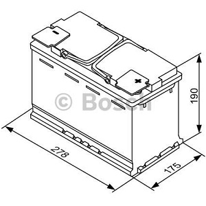 p BOSCH S5 70 760A 278175190 .0(- +)