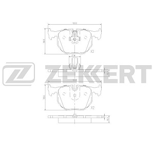  p BMW Serie 3 99-03, Serie 5 92-97, Serie 7 94-02, Seri