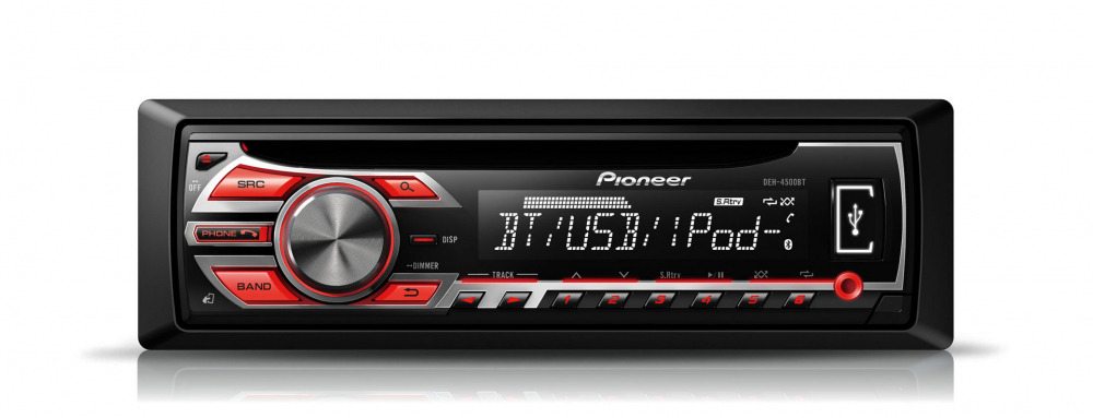  PIONEER DEH-4500BT+USB 8GB