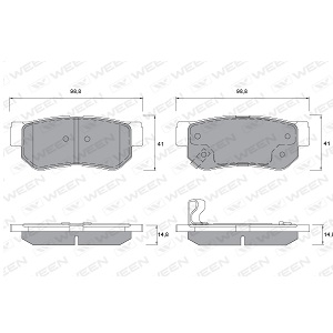   HYUNDAI Elantra 06>/Sonata 98>/Matrix 01>/Getz 02>/Santa Fe 01-06/Matrix 05