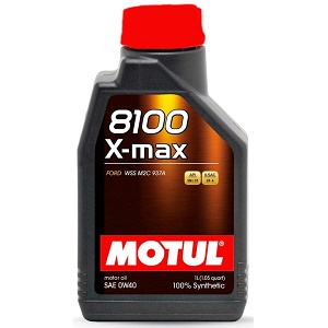 Motul 8100 X-Max SAE 0W-40 1.