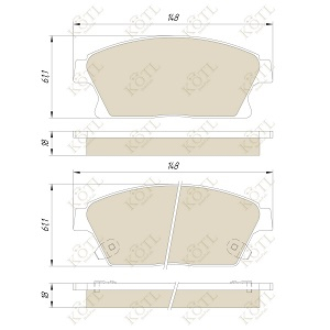   CHEVROLET Cruze (J300) 09-/ OPEL Astra J 09-, Mokka 12- FR