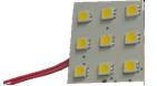  9 SMD 3-  12V WHITE