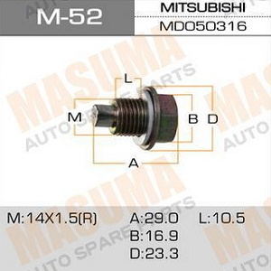  M14x1,5 MITSUBISHI 