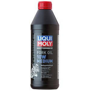 LIQUI MOLY Motorbike Fork Oil Medium 10W 1.