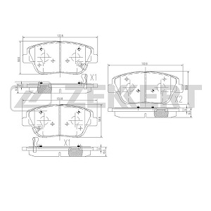   HYUNDAI Sonata VI NF 2.4L 10-, KI K5 2.0/2.4L 16 10-, Optima 2.4L 11-