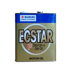   SUZUKI Ecstar F SAE 0W-20 SM/GF-4 3.