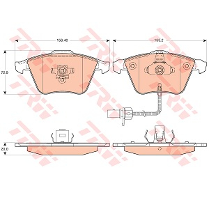   AUDI A4 1.6-3.2/T/TDI 11/04->/A6 2.0-4.2/TDI 05/04->/A6 Allroad 2.7-4.2/TDI