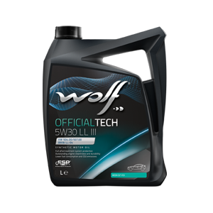   WOLF OFFICIALTECH SAE 5W-30 LL III 4.