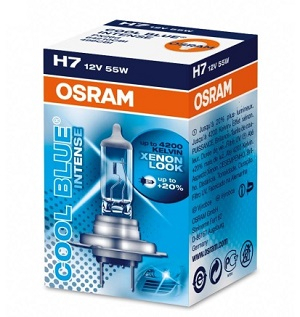  7 12V 55W PX26D COOL BLUE