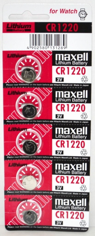  MAXELL CR1220 3V