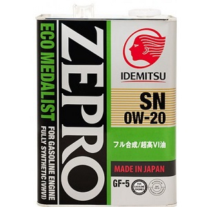   IDEMITSU OIL GF-5 0W-20 (4.)