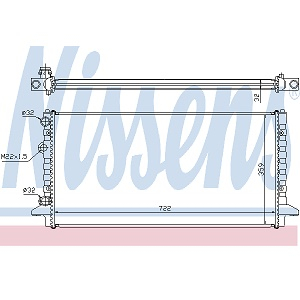  VW Passat/88-96/1.6/1.8/1.9D/2.0 (722x359x32)