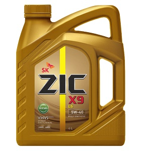 ZIC X9 LS 5W-40 diesel 4. .