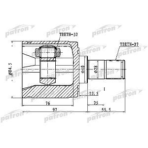  HONDA CR-V 97-01 32x40x27 