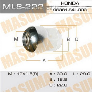  M12x1,5  ( 19) HONDA