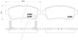   FORD FIESTA 08-/MAZDA 2 07-/DAIHATSU MATERIA L 06-