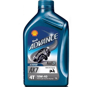 Shell Helix Advance 4T AX7 SAE 10W-40 1.