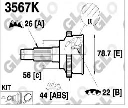  MAZDA 323 -98 (ABS)