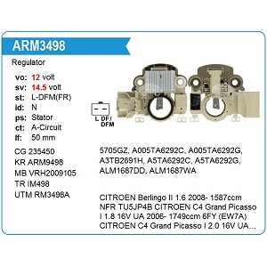   PSA C4/C5/207/307/607 1,4/1,6/2,0/2,2