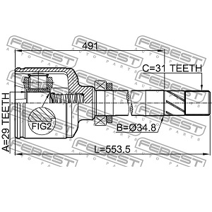  FIAT DUCATO RUSSIA 2008- 2811- 29x34x.8x31 