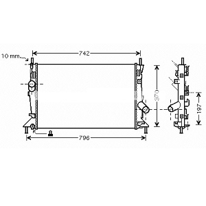  FORD Focus II/C-Max/MAZDA 3/S40/V50/03- /1.4/1.6/1.8/2.0