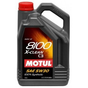 Motul 8100 X-Clean C3 SAE 5W-30 5.