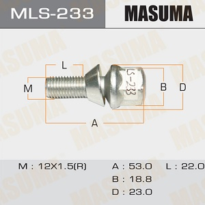  M12x1,5x52 RENAULT MEGAN II / CLIO II